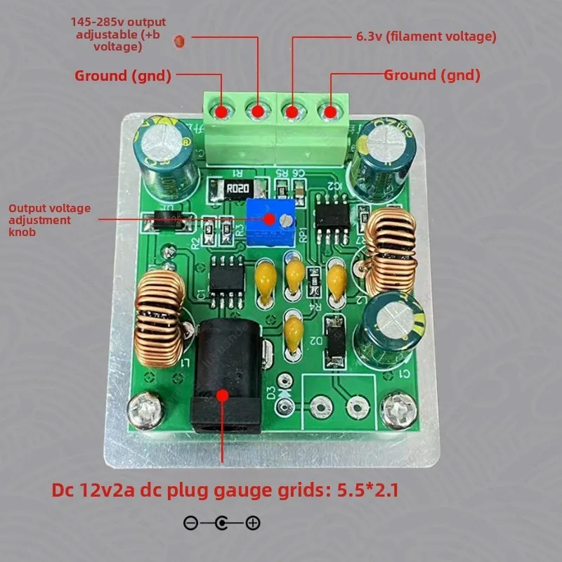 6E1 6E2 6E5 Electron Tube Cat's Eye Tube Glow Tube Boost Power Supply High Voltage Power Supply Learning Experiment Power Supply