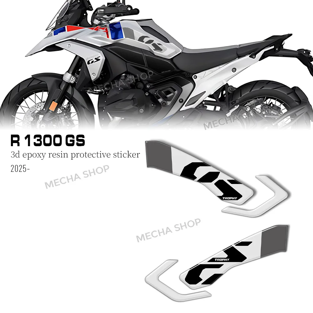 

Side Tank Stickers For R1300GS R 1300 GS 2025 2026 3D Epoxy Resin Sticker Protection Kit