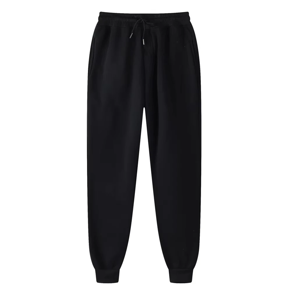 Blank Fleece Sweatpants Jogging Wear Track Pants Men Joggers Wholesale Trousers White Sport Pants for Women Pantalones De Hombre view 3
