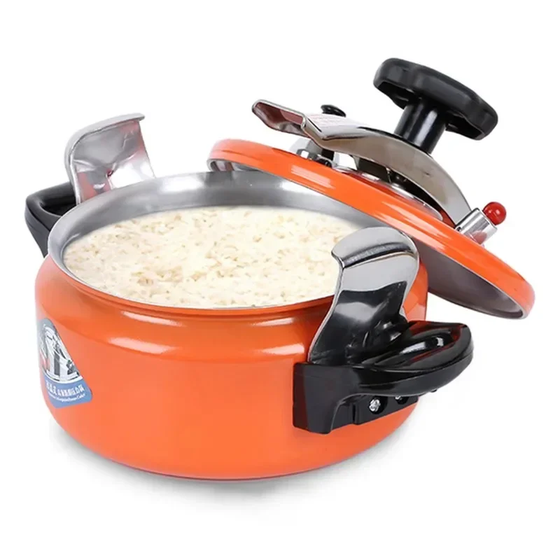 Multifunctional Portable Pressure Cooker Aluminum Tommy Rice Cooking Outdoor Camping Pot Electric Heating Smart Cooker