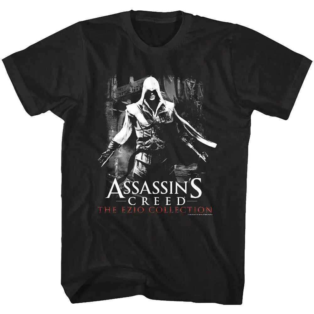 Nueva camiseta de manga corta de colaboración con el juego Assassin's Creed para hombre