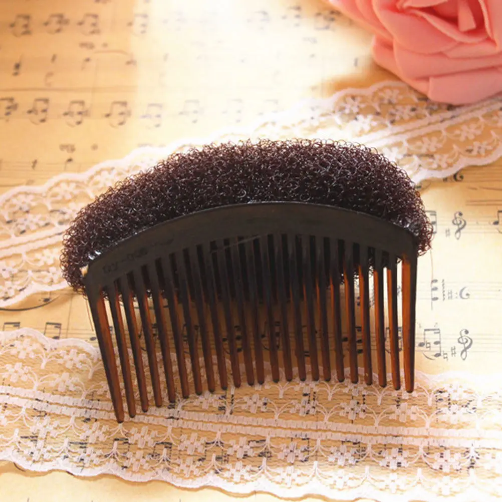 

Набор из 6 аксессуаров для прически: пучки-пучки для челки, модные вставные расчески-диски для укладки, для использования в салонах, цвета черный и кофейный