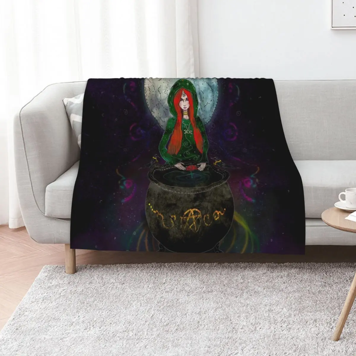 Cerridwen Throw Blanket Custom christmas decoration cosplay anime Bed Sofa Extra Large Throw Blankets