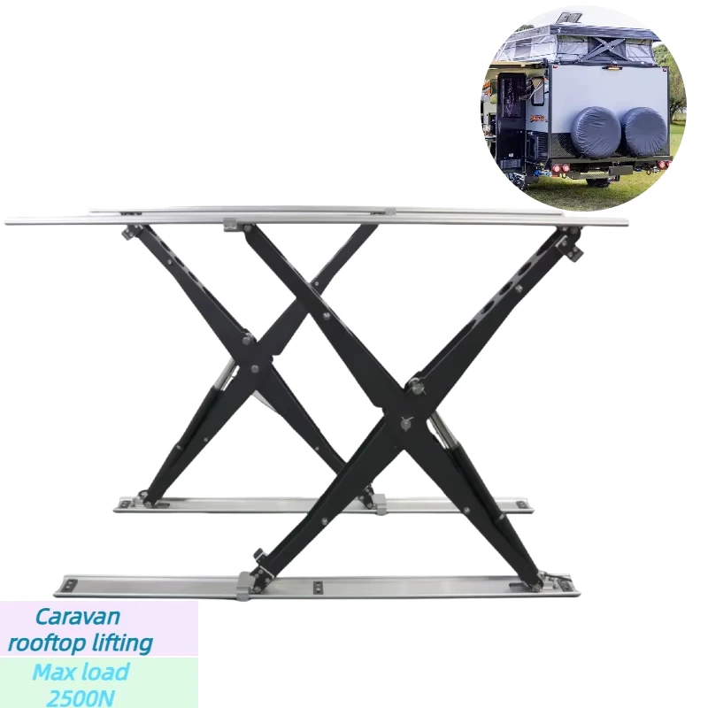نظام رفع السقف الكهربائي للسقف العلوي Caravan Pop يمكن خفضه باليد 2000N