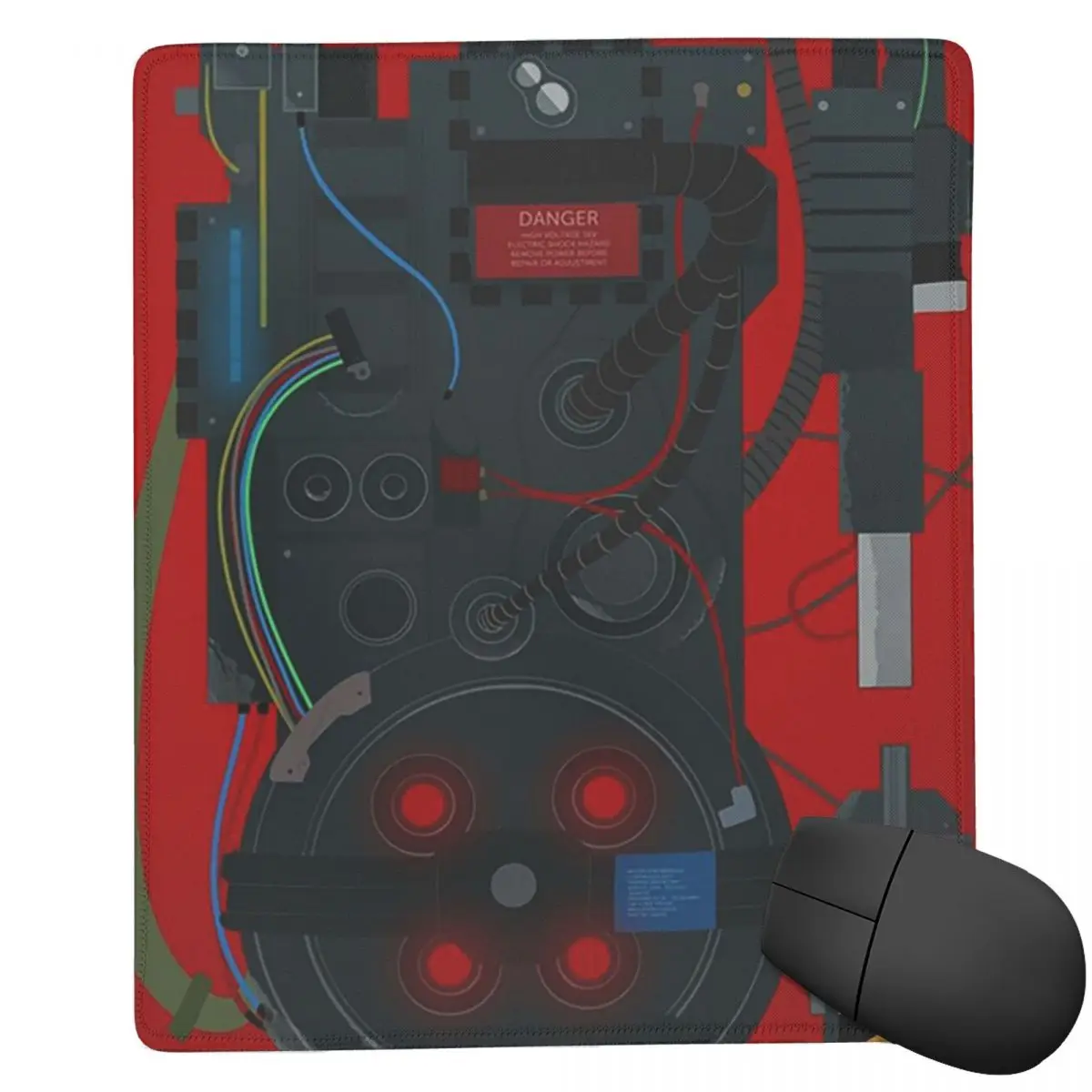 Ghostbusters Proton Pack 7x9 in 22x18 cm Mouse Pad Computer Keyboard Mouse Mat Gamer PC Laptop Desk Mat Accessories Table Mats