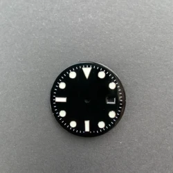 41mm Assemble Watch Case Set for ETA 2824 3235 Movement Stainless Steel Case Sapphire Glass Black Dial with Bracelet Hands Parts