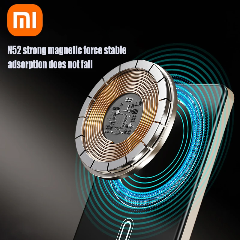 Xiaomi 20000mAh 薄型 マグネット式 ワイヤレスモバイルバッテリー PD 22.5W 急速充電 ポータブル 外付けバッテリー Magsafe対応 iPhone/Samsung用