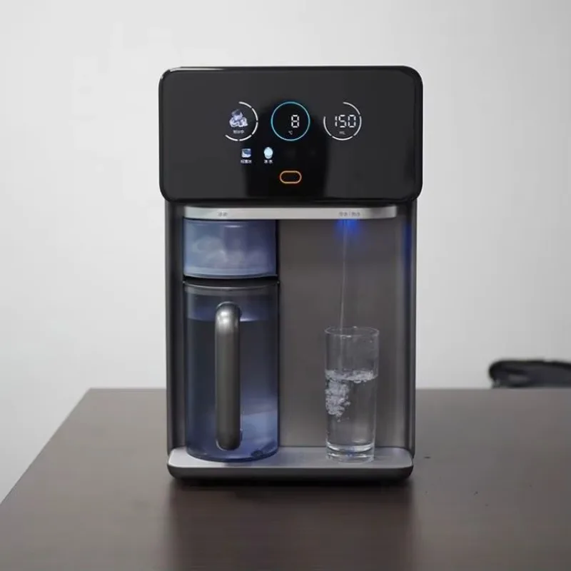 Direct Water Supply Standing Countertop RO Water Purifier Household Desktop Hot Cold Drinking Water Dispenser