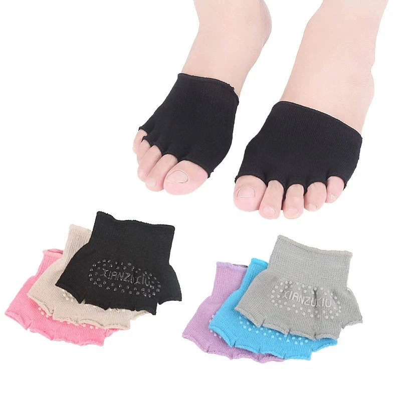 2Pcs=1Pair Elastic Foot Toe Separator Corrector Relief Gel Pad Hallux Valgus Protector Bunion Adjuster Pain Relief Socks