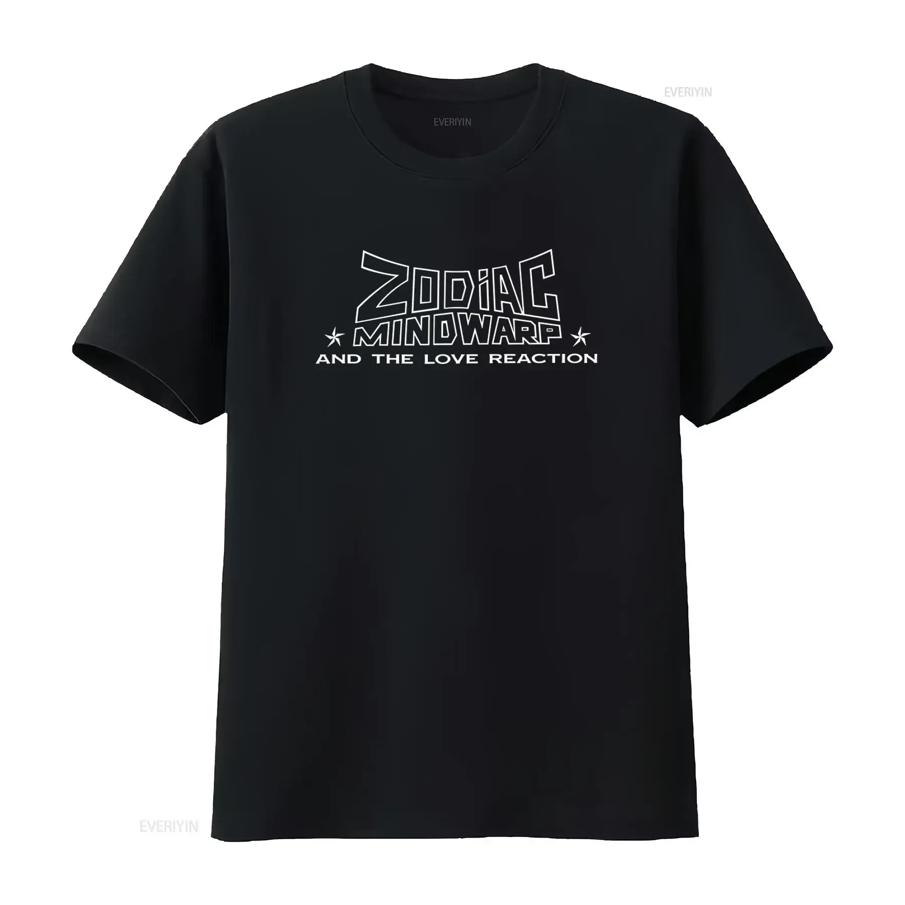 Zodiac Mindwarp And The Love Reaction T Shirt Retro Rock Band Design for Men's Fashion vintage Washed streetwear Breathable