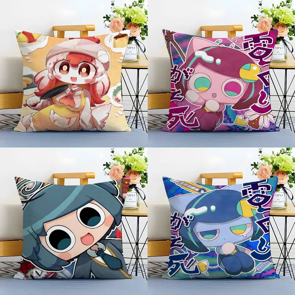 

Наволочка с рисунком P-PepoyoS, наволочка с защитой от пыли, шелковистая наволочка на невидимой молнии для дивана