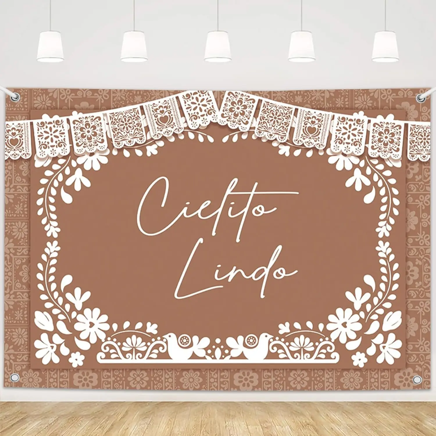Cielito Lindo Babyparty-Hintergrund Fiesta Cielito Lindo Babyparty Fotografie Hintergrund Mexikanische Talavera Hochzeitsfeier Decora
