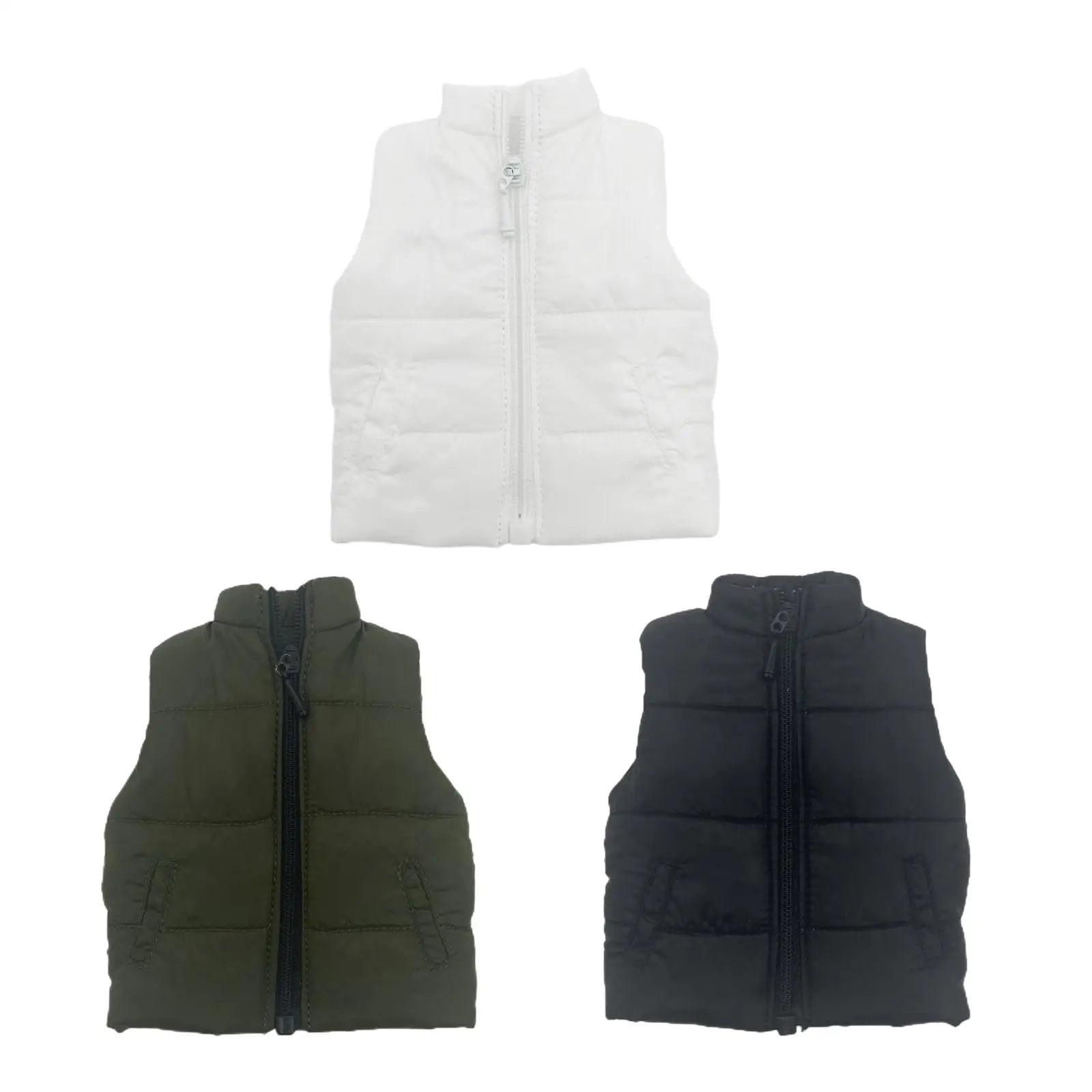 

Кукла ручной работы 1/6, пуховый жилет, нарядная одежда, фигурка, одежда для куклы, наряд, аксессуары для костюмов для 12-дюймовых фигурок солдат, аксессуары