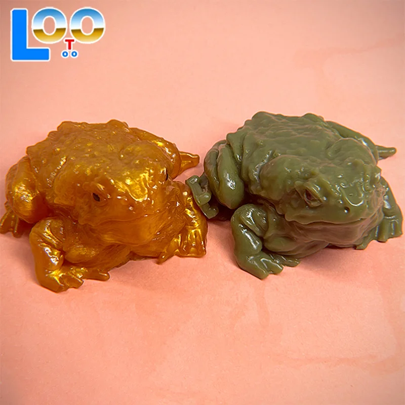 1/2 قطعة الضفدع الضفدع مضحك اسفنجي اللعب الإجهاد الإغاثة المزحة لعب للأطفال مضحك ميمي هدايا عيد ميلاد الضفدع لعبة الضغط