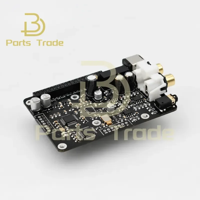 for R38h Raspberry Pi Expansion Board DAC Decoding Board for 4B 3B IIS 768KHz DSD512 Hard Solution
