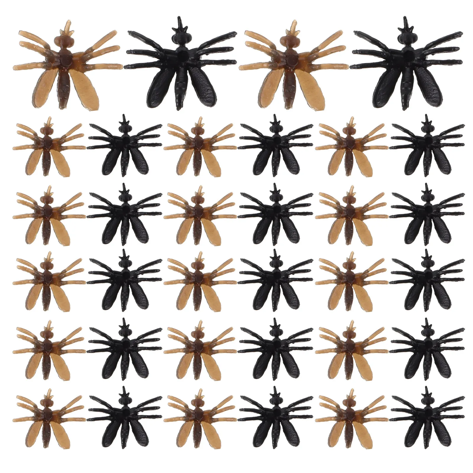 

200Pcs Mosquito Insect Realistic Figures Educational Prank Props Halloween Kids Party Fun Mini Animals Figures