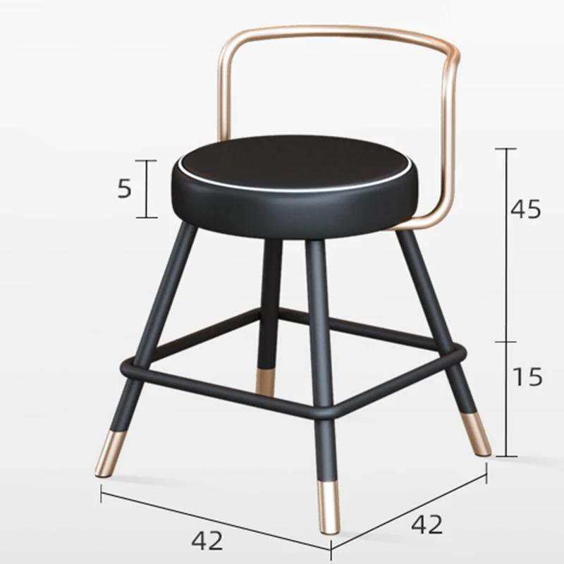 골드 카운터 스툴 악센트 액세서리, 하이 키 바 스툴, 럭셔리 바스툴, 에스프루카디라, 거실 가구