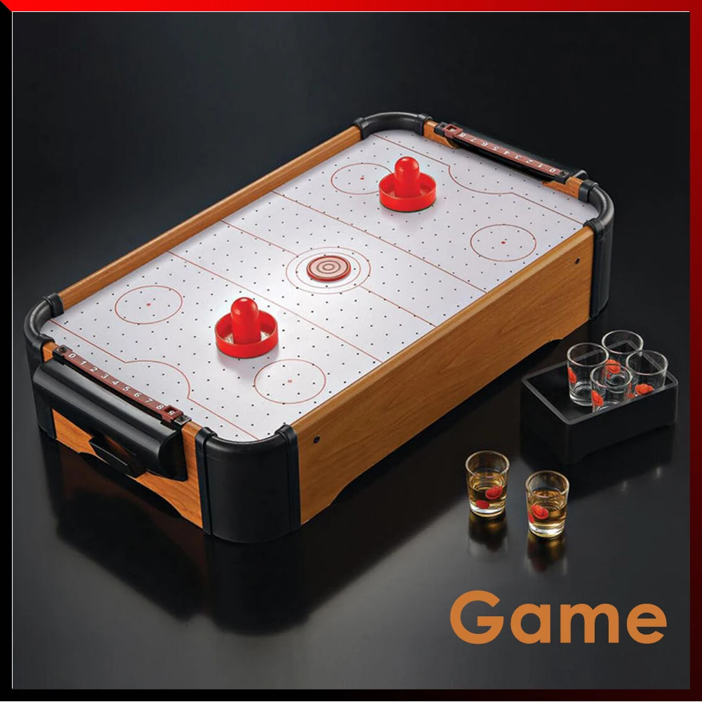 Tabletop Air Hockey Game Portable Tabletop Air Hockey Arcade Table Portable Tabletop Air Hockey Arcade Table Battle Winner