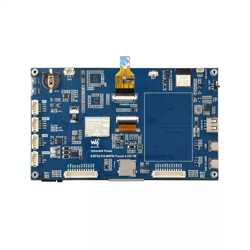 Everbright Store ESP32 P4 Development Board and ESP32 C6 7-inch Touch Screen WiFi6 Xiaozhi AI Human-machine Interaction