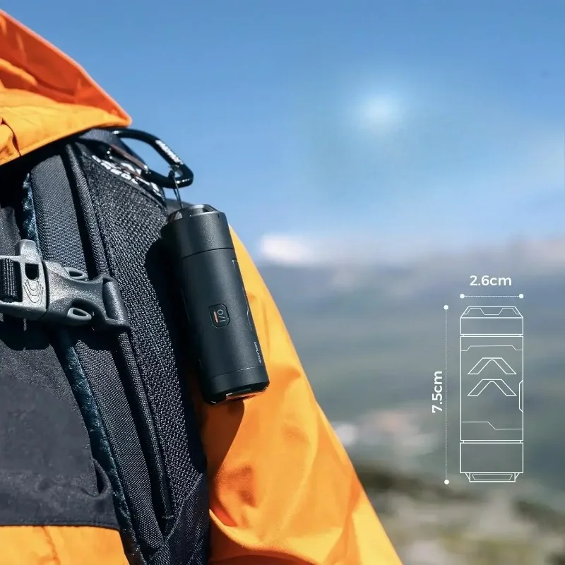 Pump 34g Ultralight Inflate Pump Mini Portable Outdoor Hiking Air Pump Electric Inflator for Camping Sleeping Pads