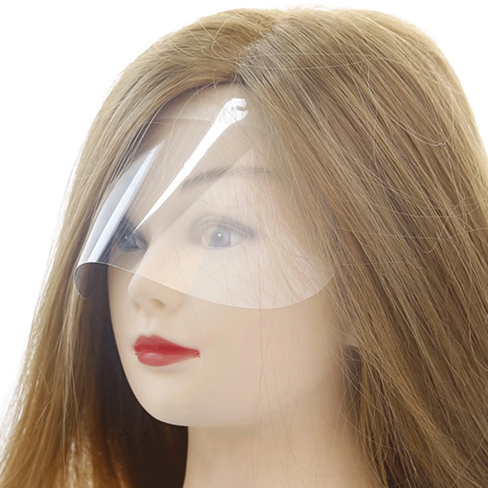 300pcs Transparent Shower Face Shields for Adults