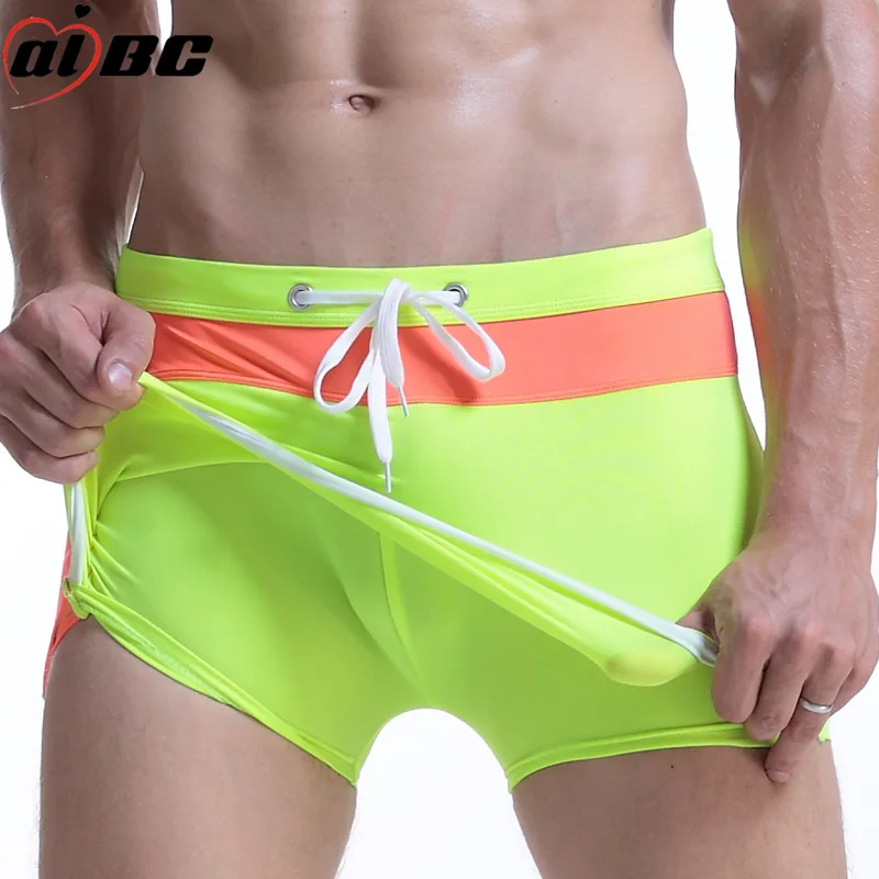 Swim Pants for Men Hot Spring Strap Boxer Shrots for Young People Swimming Clothes Casual Swimwear Skirt Bottom Beach Sea Trunks