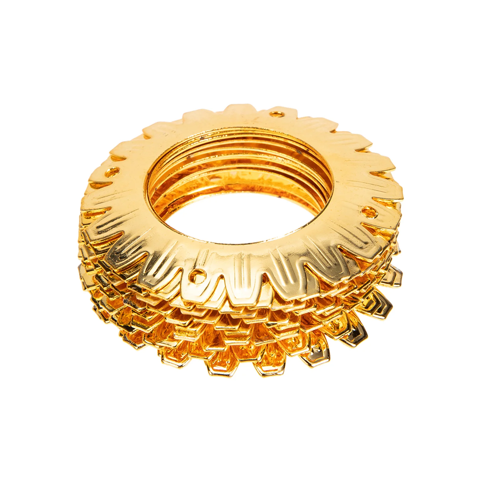 

12Pcs Lamp Decoration Accessories Iron Chandelier Rings for Table Floor Lamps Modern Stylish Light Fixture Parts