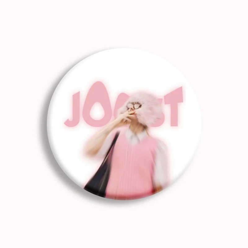 Netherlands Hot Singer Joost Klein Button Pins Creative Europapa Cute Fun Meme Brooch Badge Bag Decor Fans Collect Friends Gifts