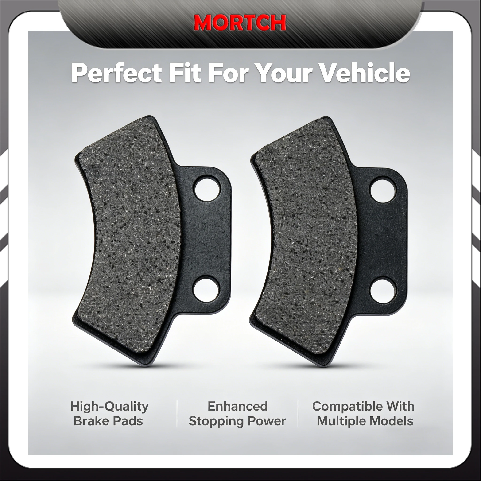 

Parking Caliper Brake Pad 9010-0803A0 Replacement for CF Moto 500cc ATV CF500ATR CF500AU CF600AU CForce 520 550 600