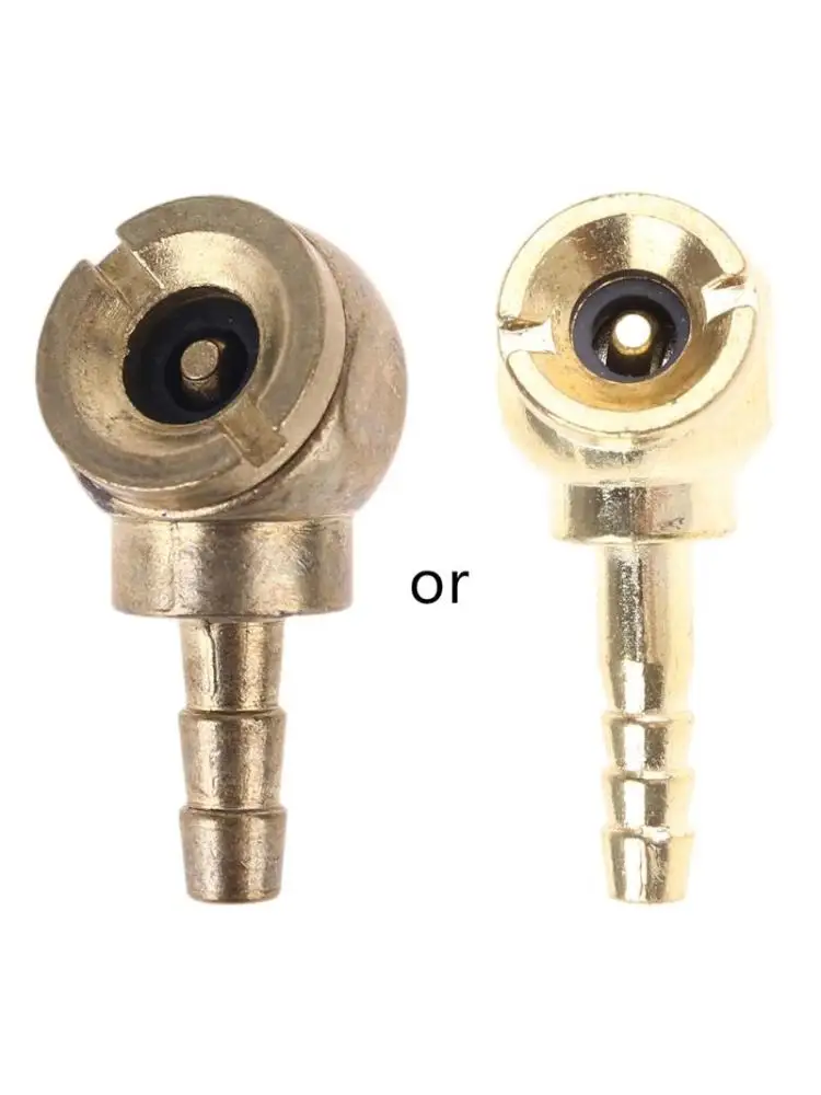 

Air Chuck 1/4" Heavy Duty Tire Chuck with Clip for Inflator Gauge Air Compressor