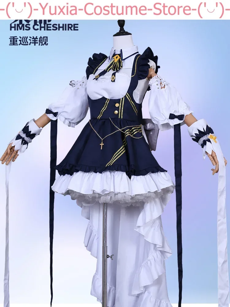 Azur Lane Cheshire Cat Cat Maid Dress Cosplay Costume Cos Game Anime Party Uniform Hallowen Play Role Clothes Clothing