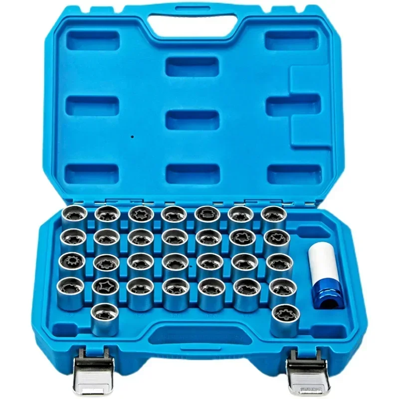A/B/C/E/S Grade GLC/Cla/GLK Tire Anti-Theft Screw Nut Sleeve Key Dismantlement Tool