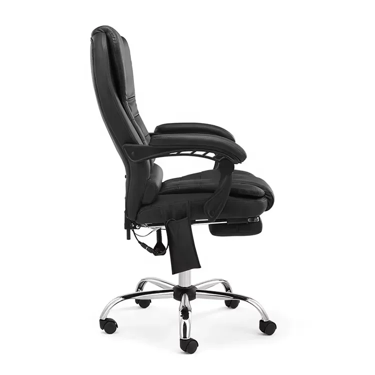 YYHCSoft PU Leather Ergonomic Office Gaming Chair with Cushioned Seat Adjustable Height Reclining Function High Back Support