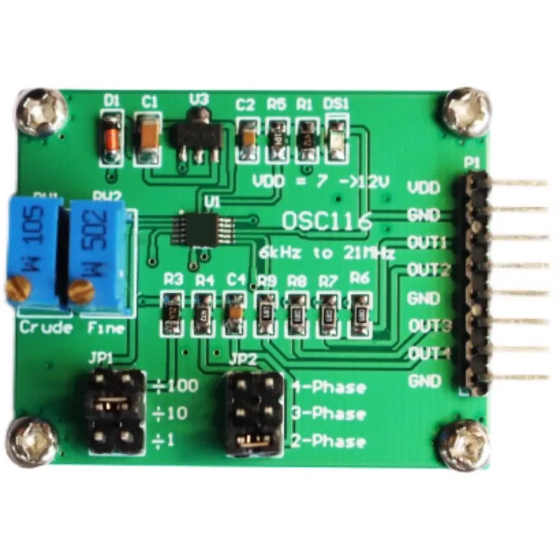 

OSC116 5K~21MHz a variety of pulse signal generator modules