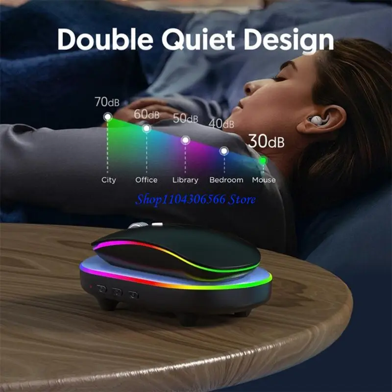 02DD Virtual Mouse Prevents Rest Screen Mouse Controller Computer Antilock Screen