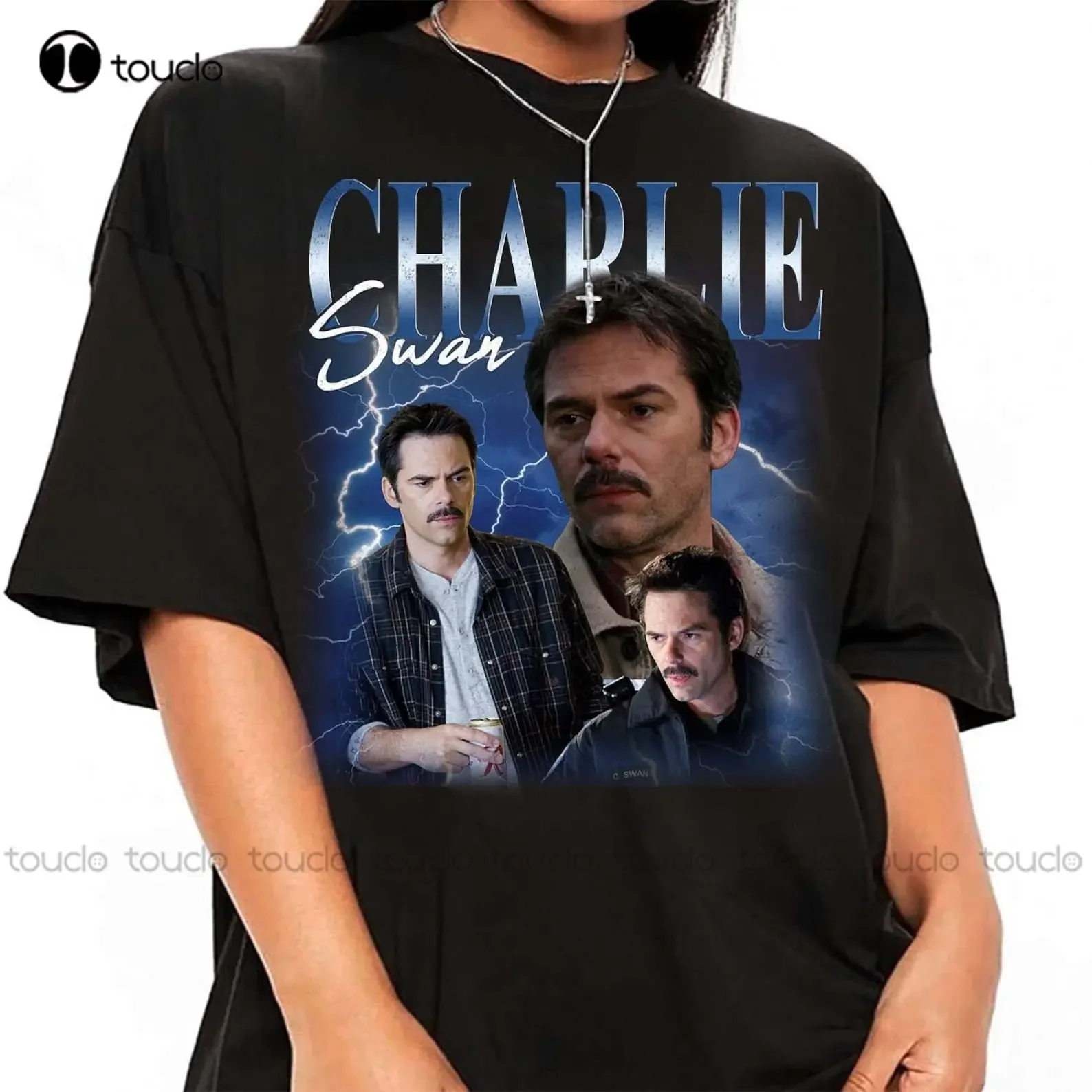 

Vintage Charlie Swan Vintage 90'S Shirt Billy Burke Fan Made Tee - Team Charlie Shirt Women Tshirt Xs-5Xl Printed Tee Streetwear