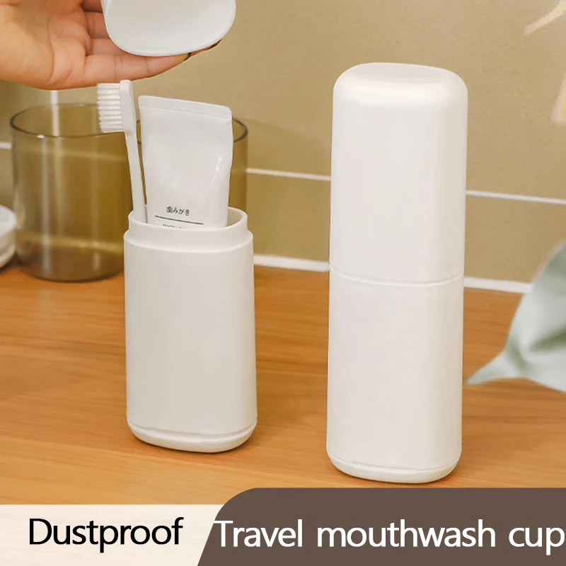 1PC Simple and Portable Mouthwash Cup,Dustproof Toothbrush C