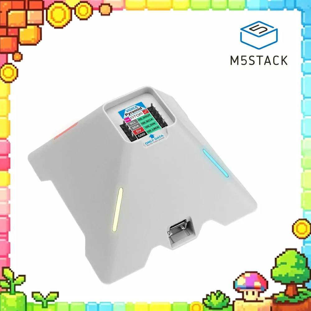 M5Stack Voice Pyramid Smart Speaker Base ES8311 Voice Interaction Module without M5Atom