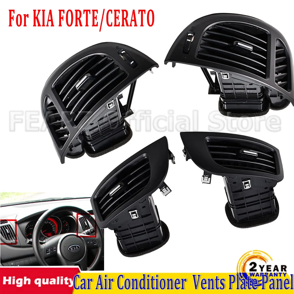 For KIA FORTE/CERATO 2008-2013 Car Interior Air Conditioner A/C Outlet Front Vents Plate Panel LH RH Accessories  Replacement