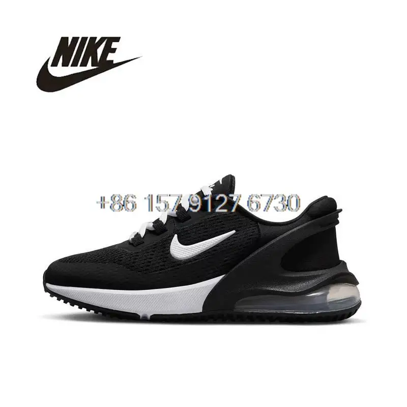 Novidades Nike-Air Max 270 Homens Mulheres Sneakers Triplo Preto Arco-íris Esportes ao ar livre Jogging Walking Running Shoes Tamanho 36-45