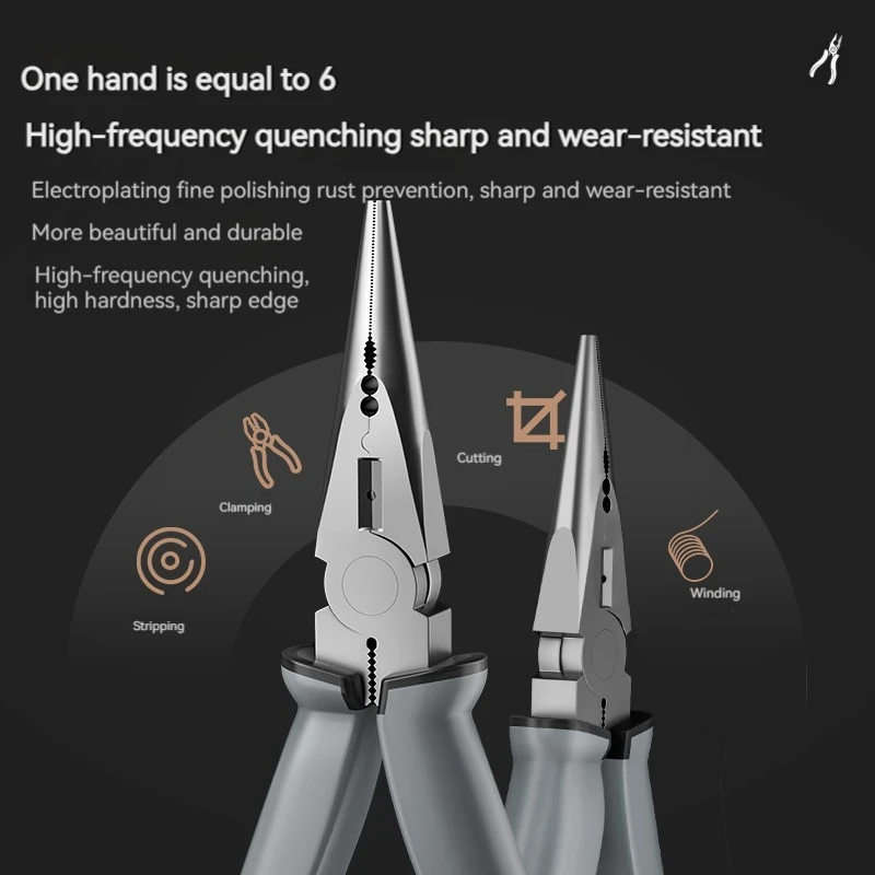 Novo multifuncional conjunto de ferramentas manuais para reparo doméstico alicates fita métrica martelo chave chave de fenda ferragem com caixa de ferramentas