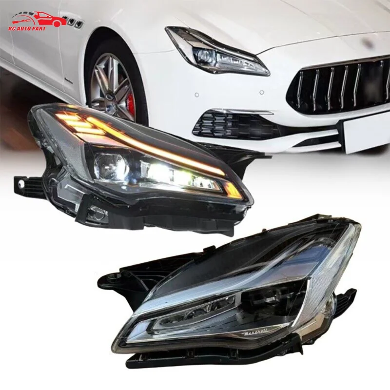 

Обновление передних фонарей, светодиодные фары для Maserati Quattroporte 2013-2020 DRL AFS