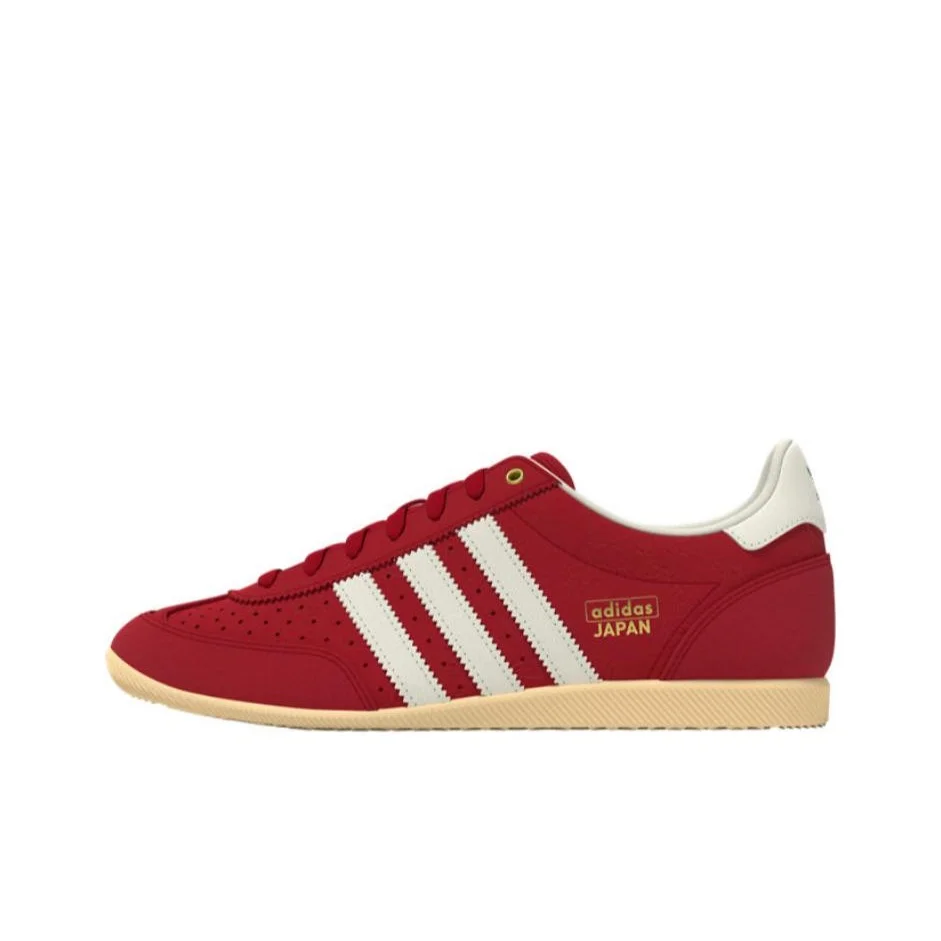 Adidas Originals JAPAN Low top Skateboard Shoes Women's Red White IG4507