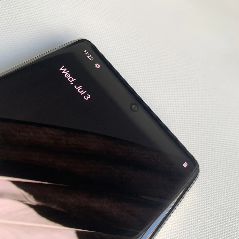 هاتف جوجل بيكسل 7 برو 7Pro 5G الأصلي 128GB/256GB 6.7 "50MP + 48MP + 10.8MP NFC Google Tensor G2 ثماني النواة هاتف ذكي