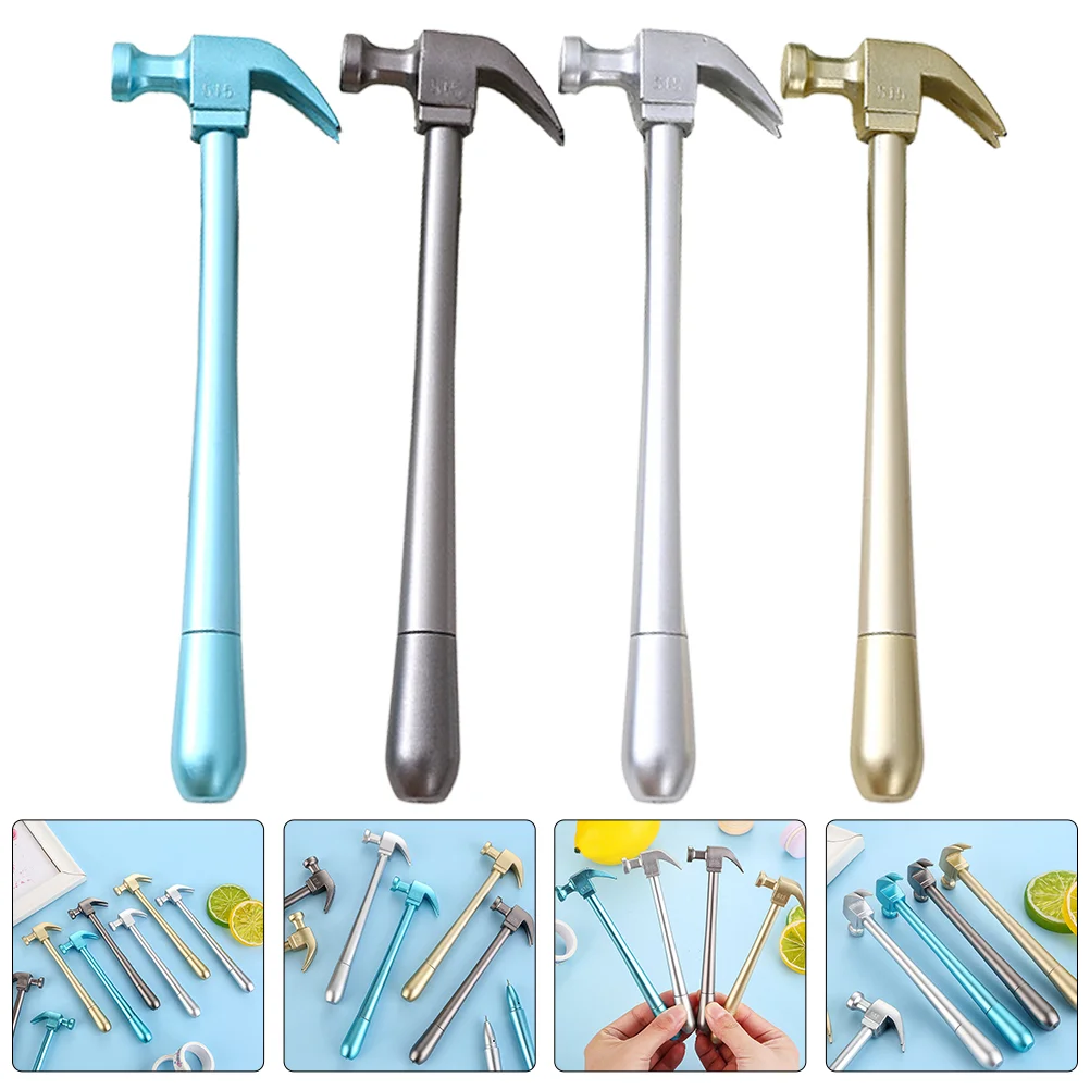 12 Pcs Hammer Shaped Pen Tool Ink Pens Imitation Gel Toddler Party Favors Bag Fillers