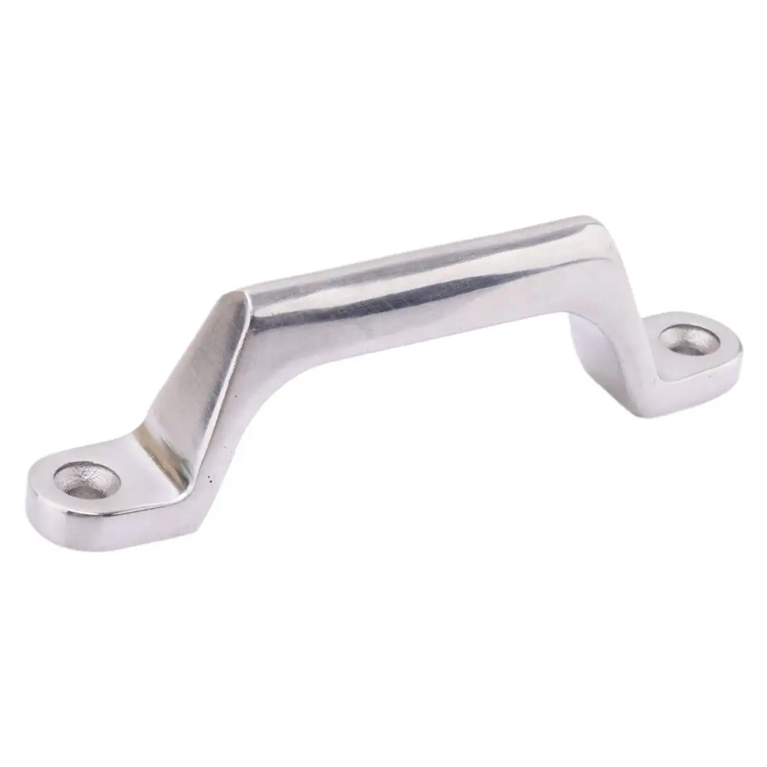 2Pcs  4.6'' Marine-Grade Boat Yacht Handrail Hand Rail Grab Handle Bar 116mm 304 Stainless Steel