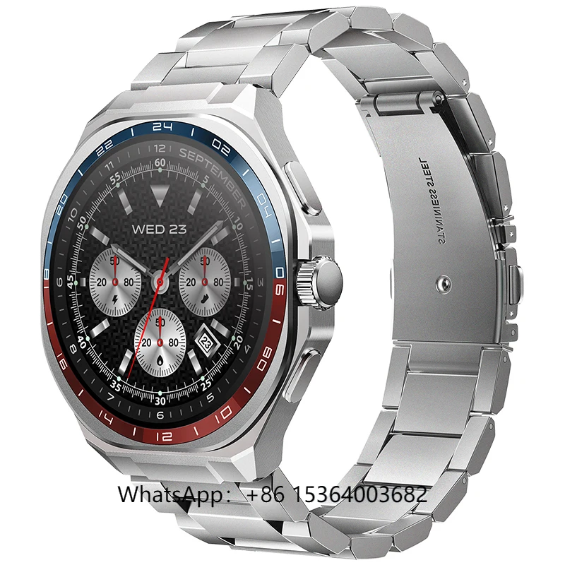 

TJXL-Smartwatch Men AI Voice 2025 New 1.43Inch 466*466 AMOLED Full Touch Screen Sports Smart Watch Fitness Watch IP68 Waterproof