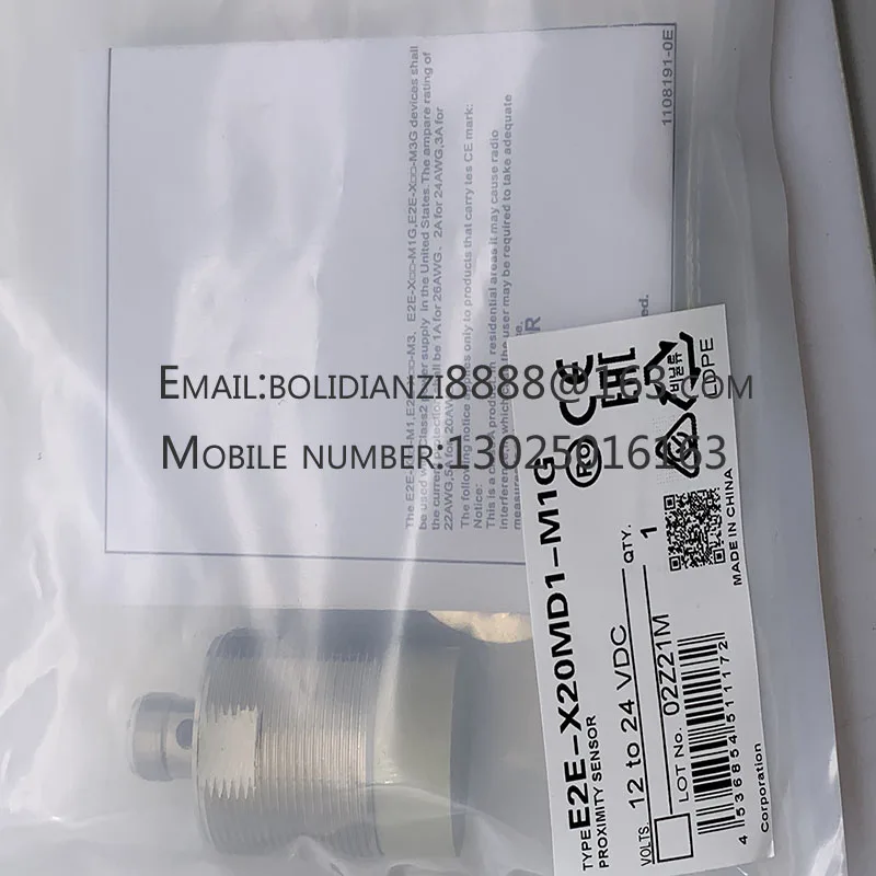 

New proximity switch sensor E2E-X20MD1-M1J E2E-X20MD2-M1J One year warranty In stock