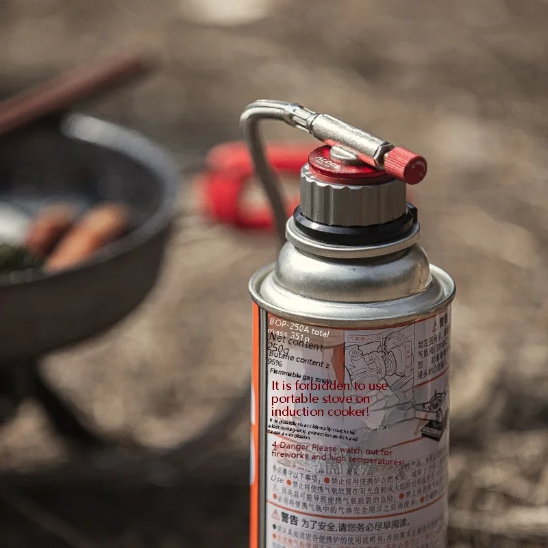 

ALOCS Outdoor Furnace Head Conversion Device Gas Tank Adapter Card Type Furnace Long Gas Tank Flat Tank Adapter