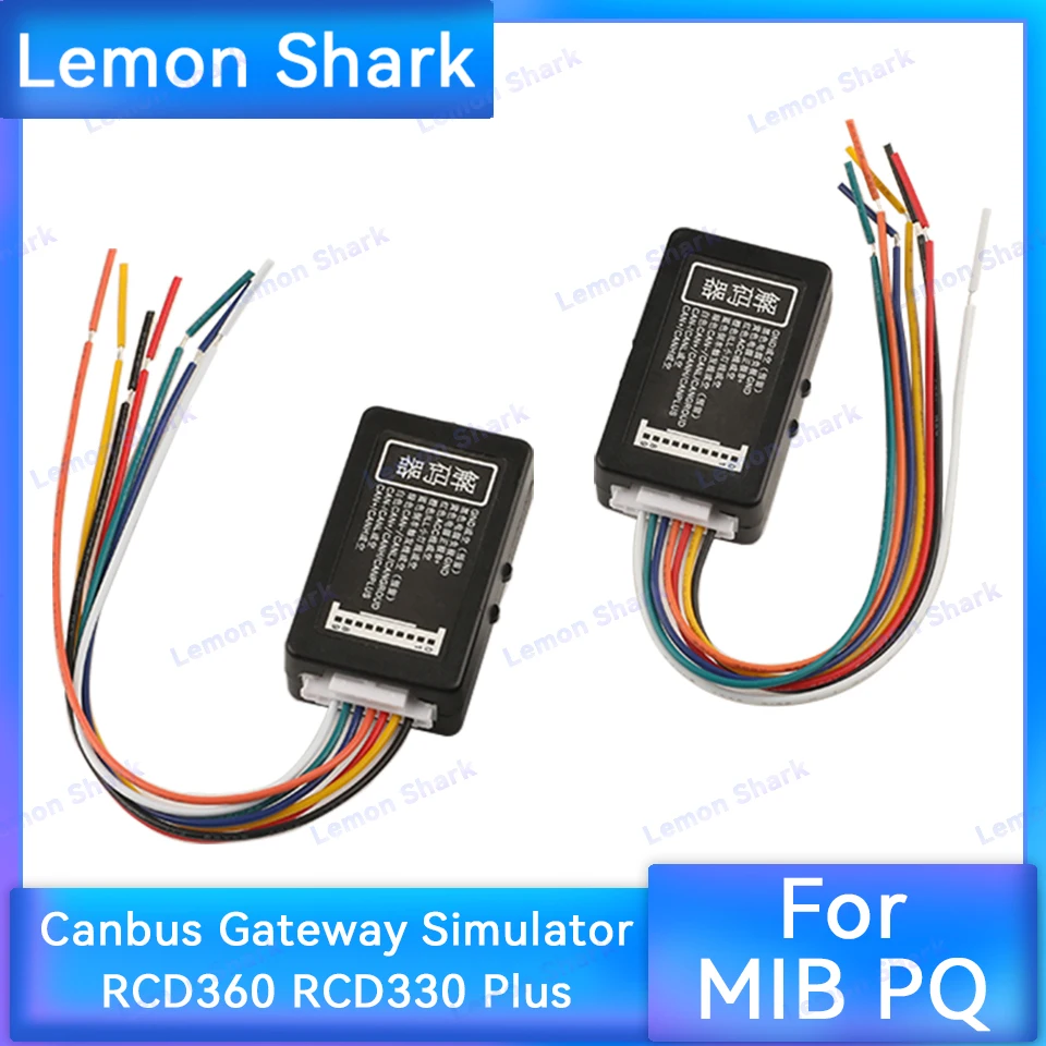 7 Lines Decoder Canbus Gateway Emulator Simulator For MIB PQ RCD360 RCD330 Plus for VW Golf Jetta MK5 MK6 Passat Touran Car